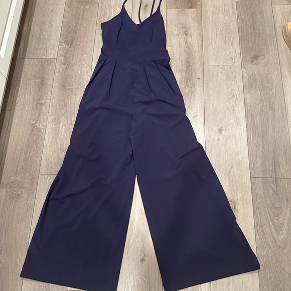 Halara Pants - Halara Navy Jumpsuit
